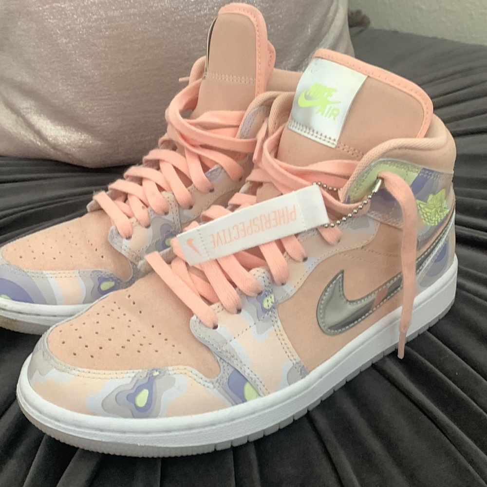 Women’s Nike Air  Jordan  P(her)spective high top shoes.